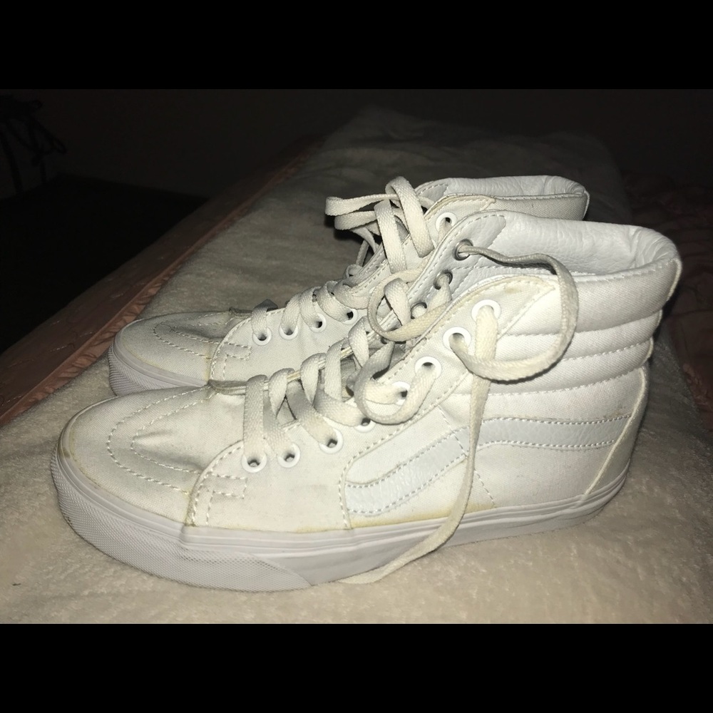 Vans white